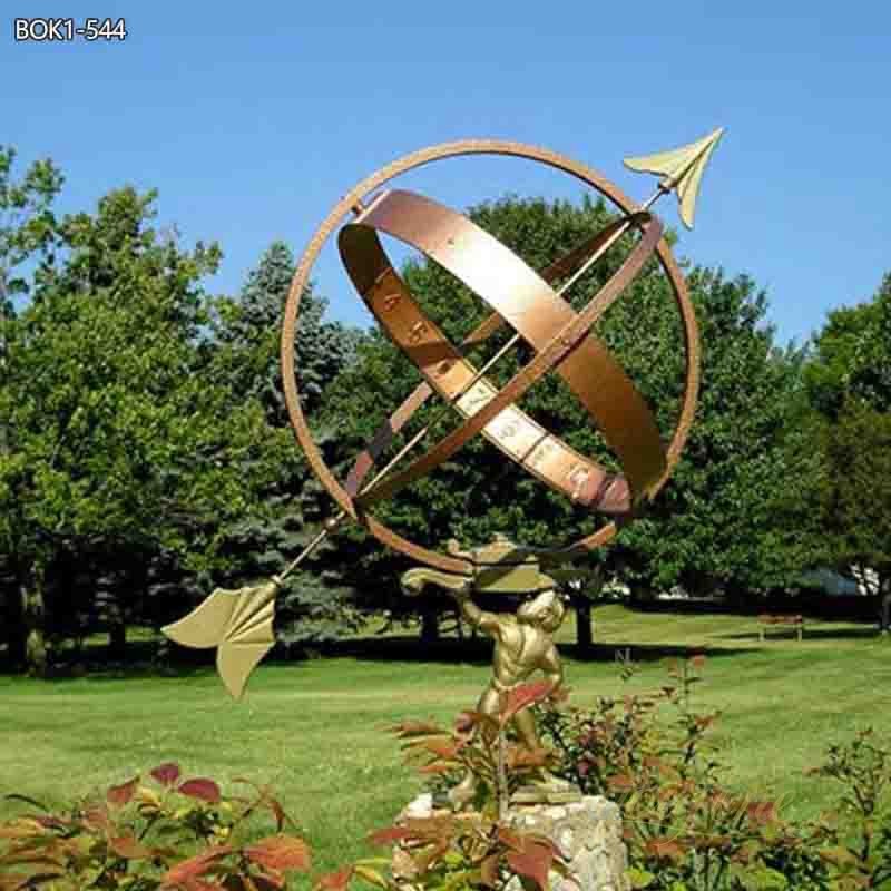 Bronze Garden Armillary Spheres For Sale