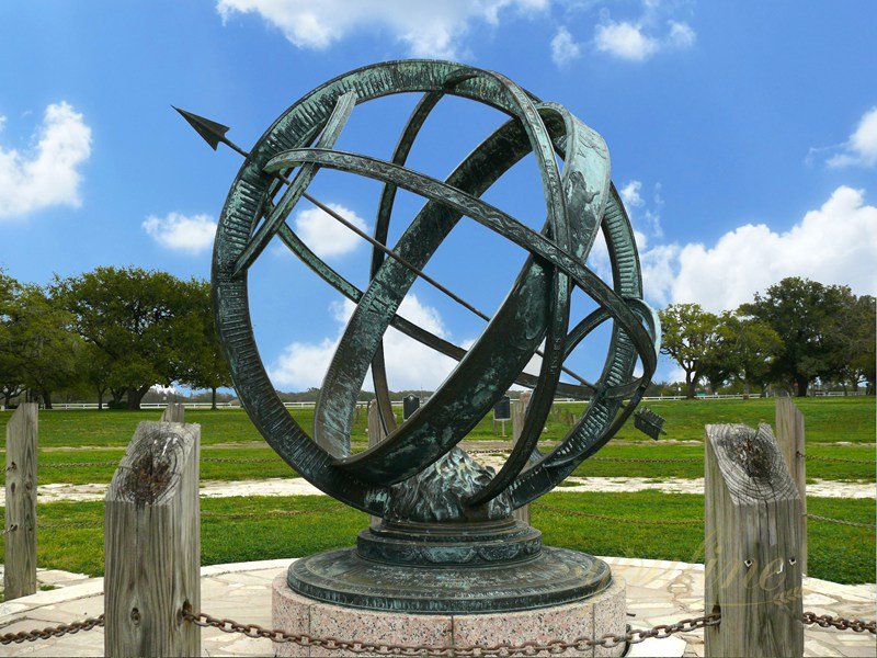 Bronze Garden Armillary Spheres For Sale