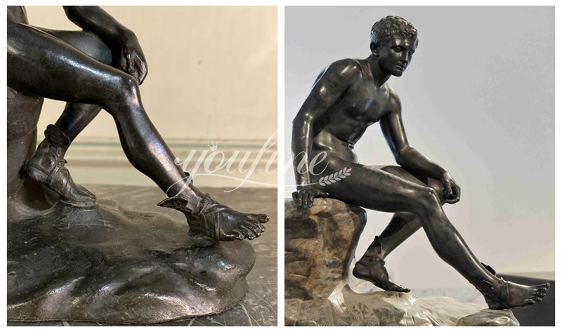 Bronze Hermes Statue for Sale Details