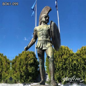 Bronze Mascot Trojan Warrior Statue for Sale