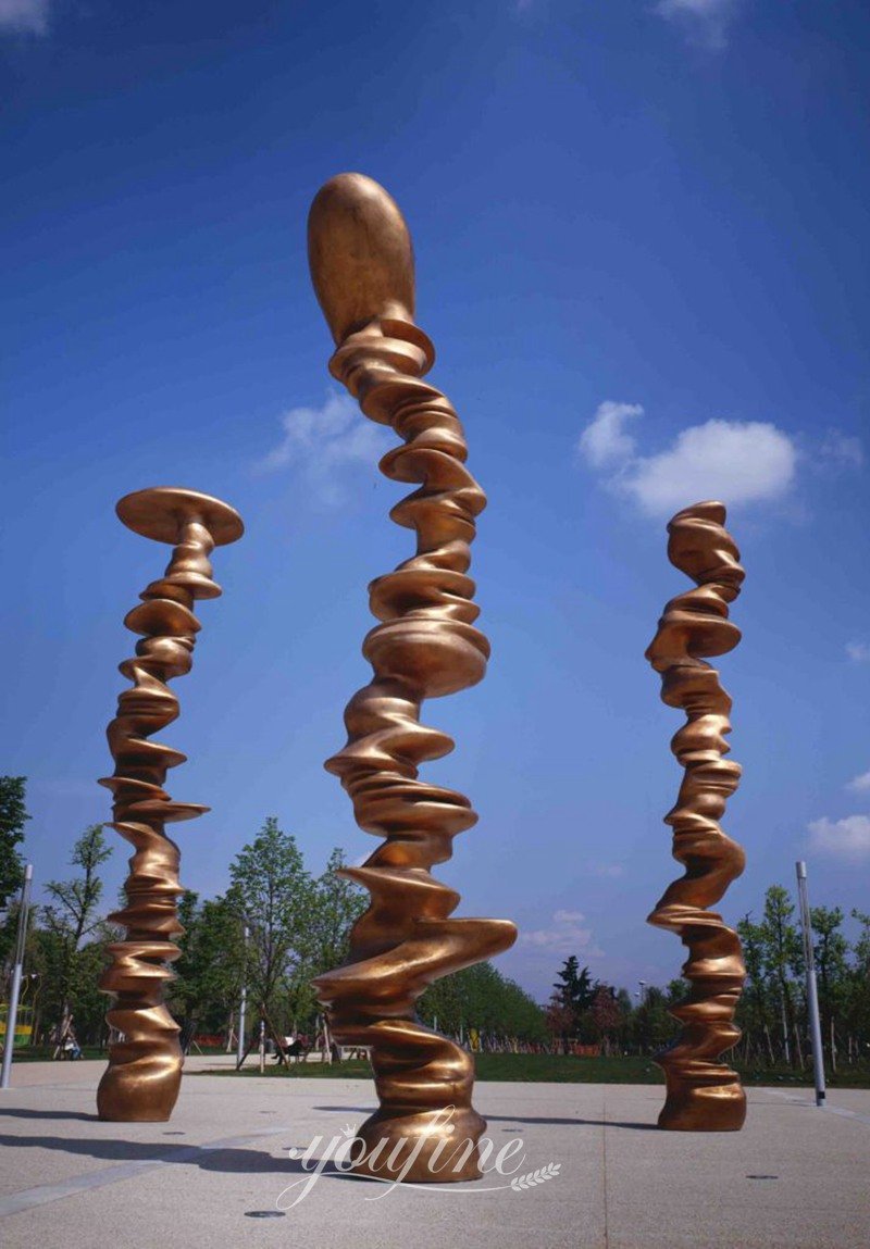 Bronze Points of View Sculpture