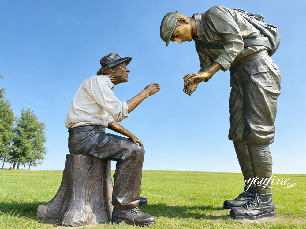 Bronze Soldier and Civilian Memorial Sculpture Feedback