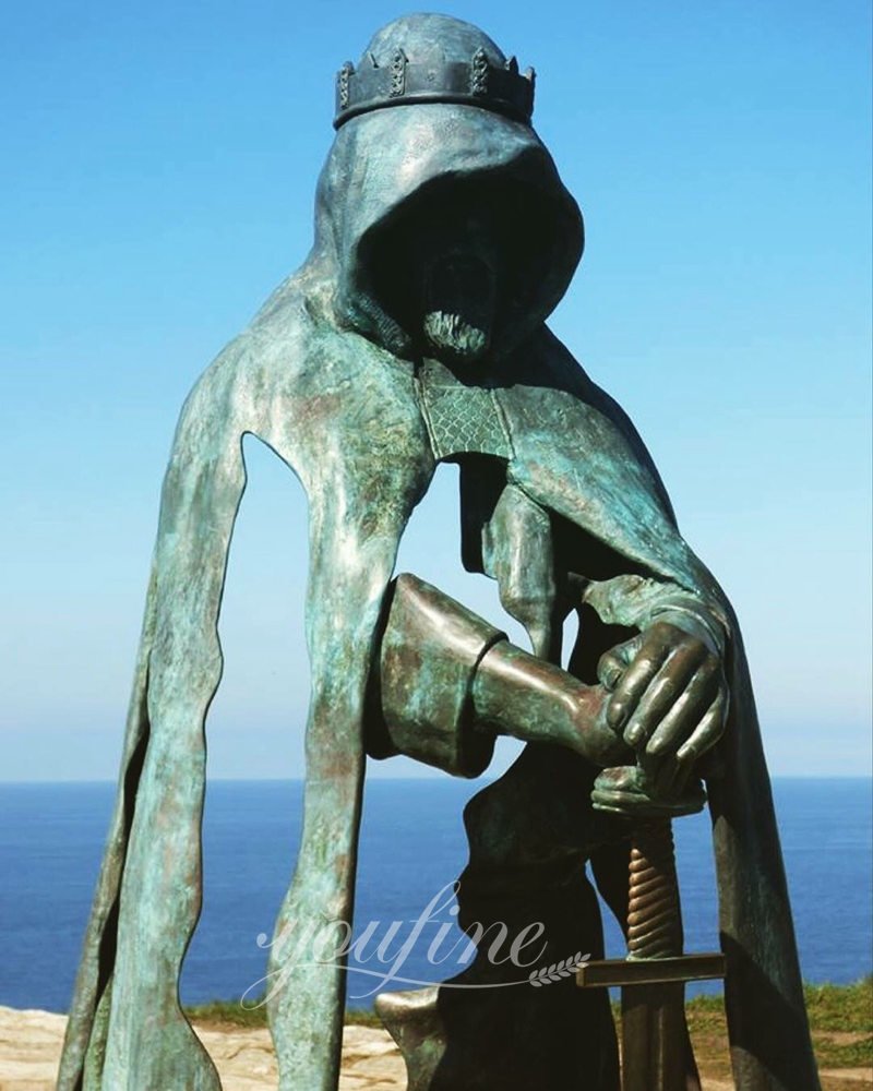 Bronze Statue Of King Arthur - YouFine Sculpture (1)