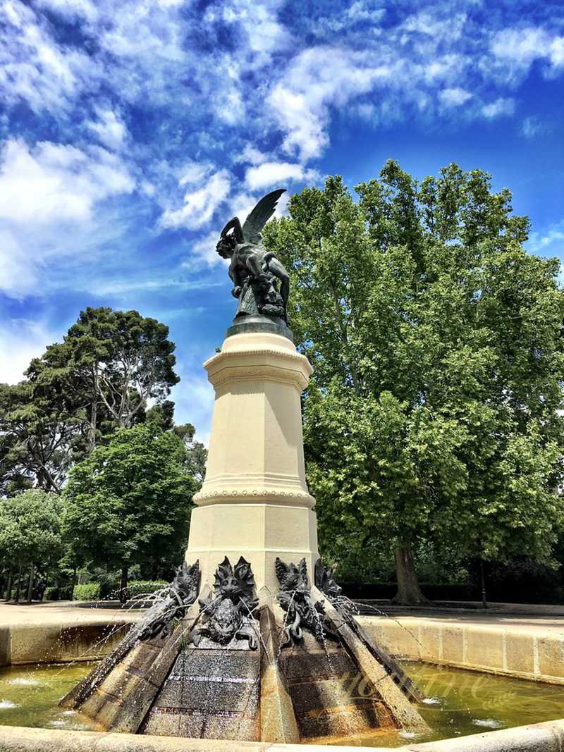 Bronze The Fallen Angel Statue For Outdoor