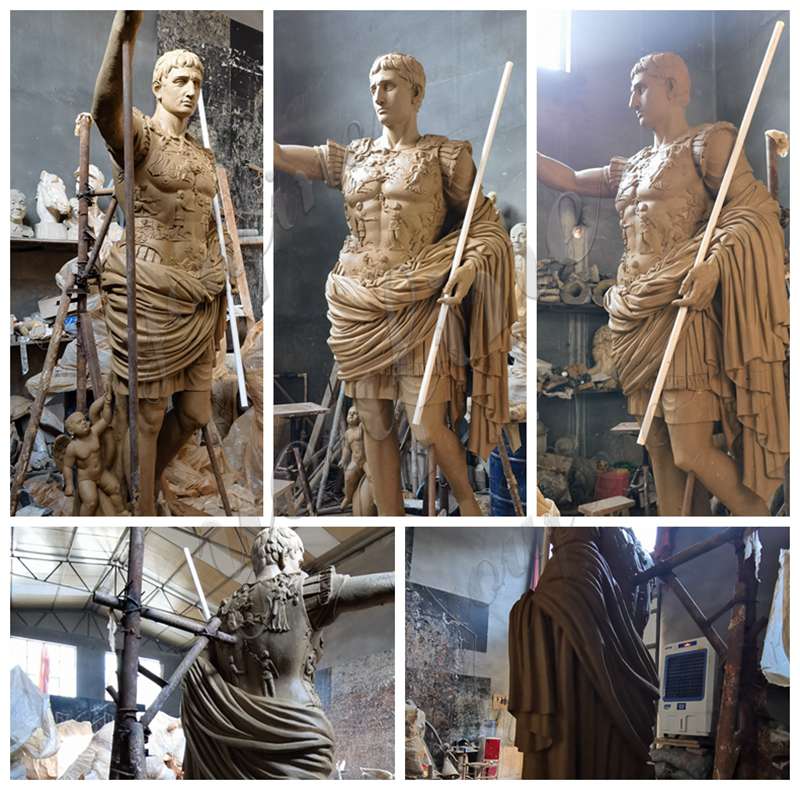 Caesar Augustus Statue-YouFine Sculpture (1)