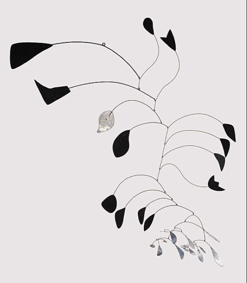 Calder’s “Arc of Petals” kinetic sculpture