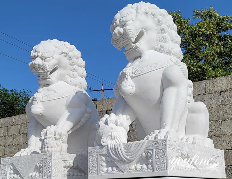 Chinese Guardian Lion Statue - YouFine Sculpture