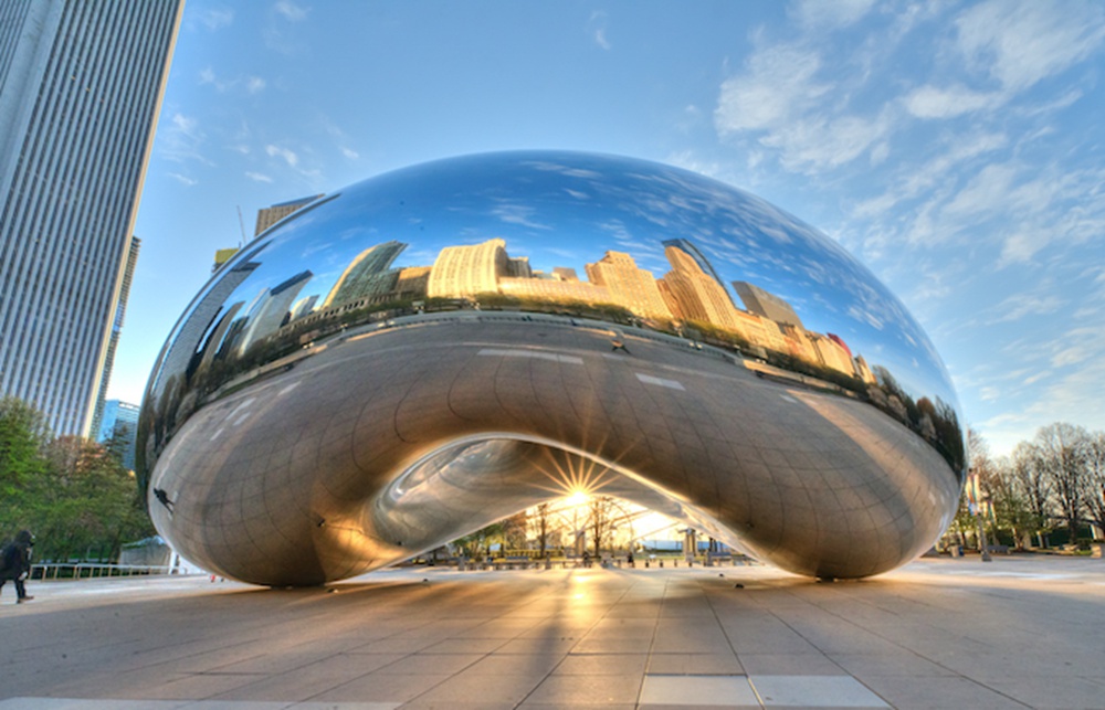 Cloud Gate by Anish Kapoor