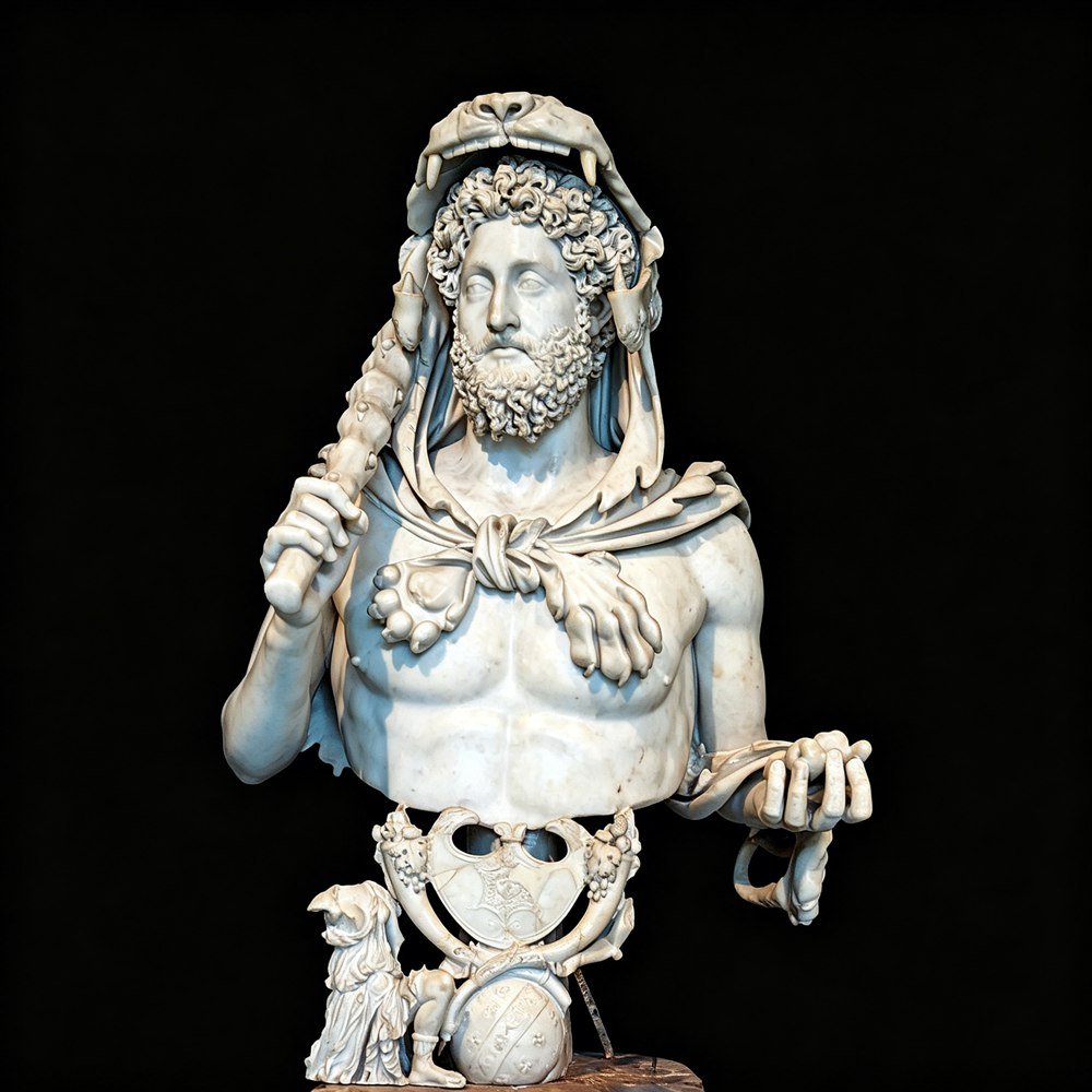 Commodus Hercules Bust (Rome, Italy)