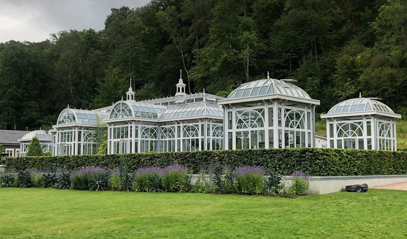 Copenhagen manor wrought iron gazebo