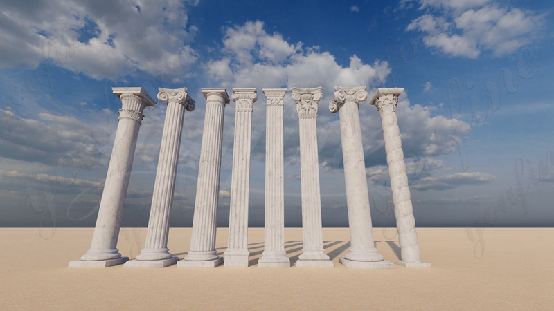 Custom Architectural marble column