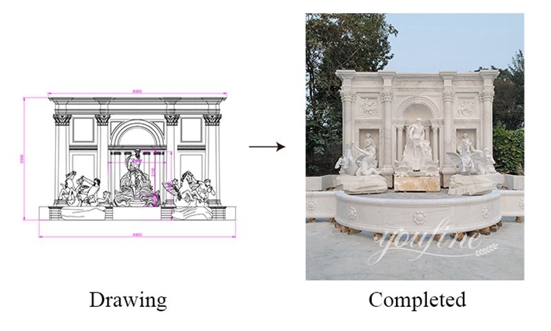 Custom Marble Fountain Design (4)