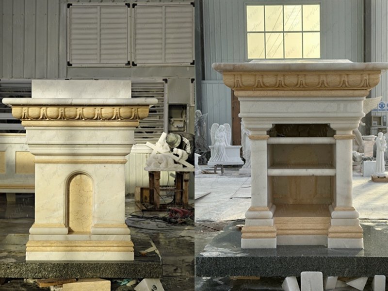 Custom marble ambo