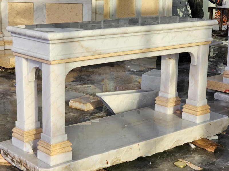 Custom marble table