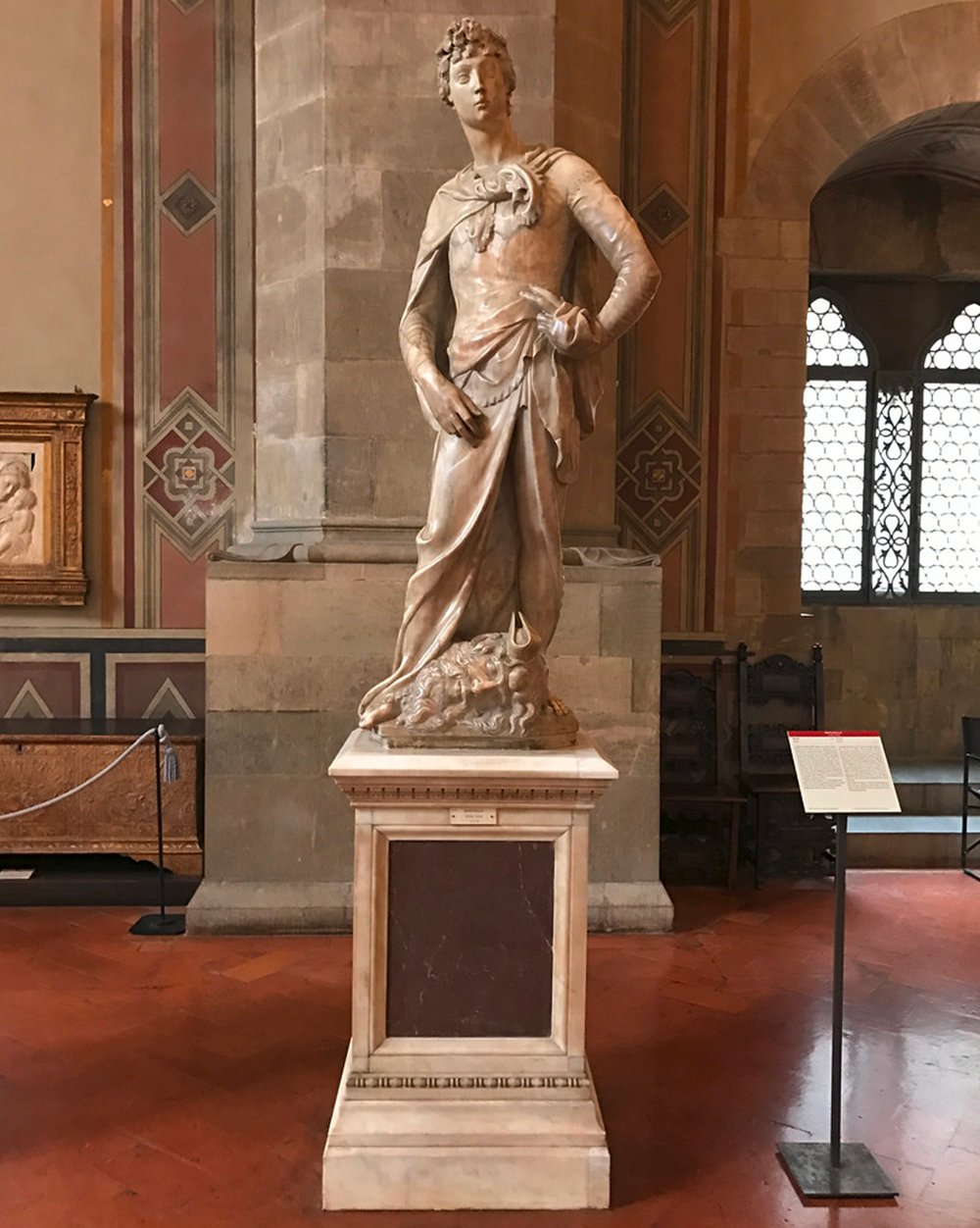 Donatello’s Marble David Statue