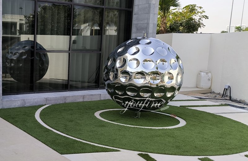 Dubai Stainless Steel Golf Ball Fountain Feedback