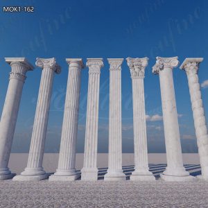  » Elevate Your Home Decor with White Marble Column MOK1-162