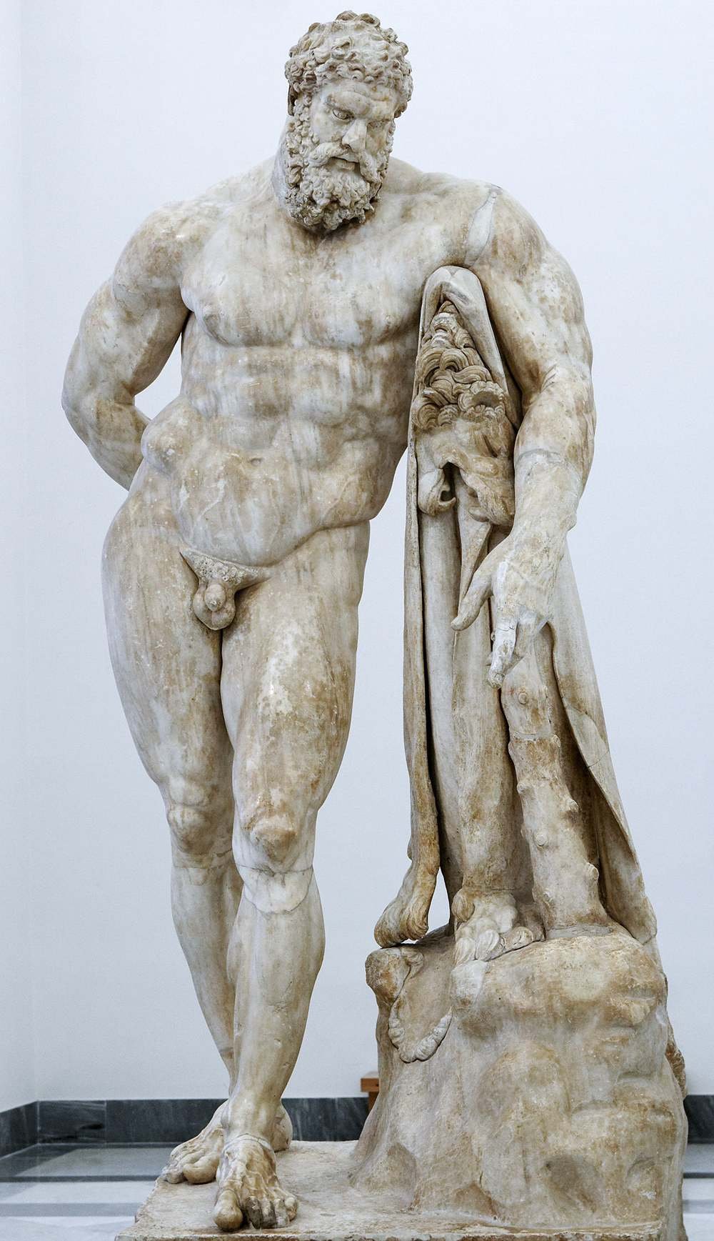 Famous Farnese Hercules Statue