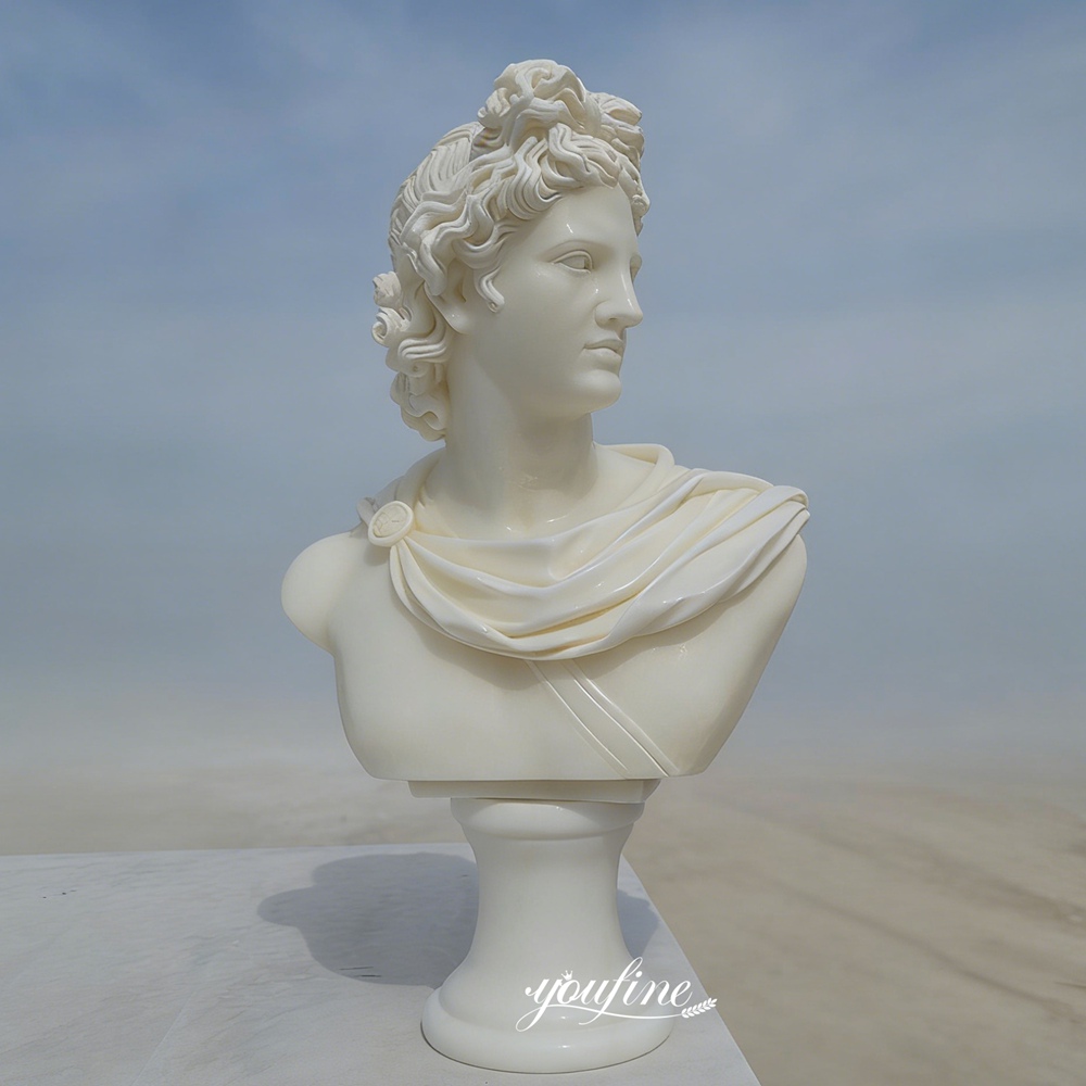 Famous Marble Bust of Apollo Sculpture