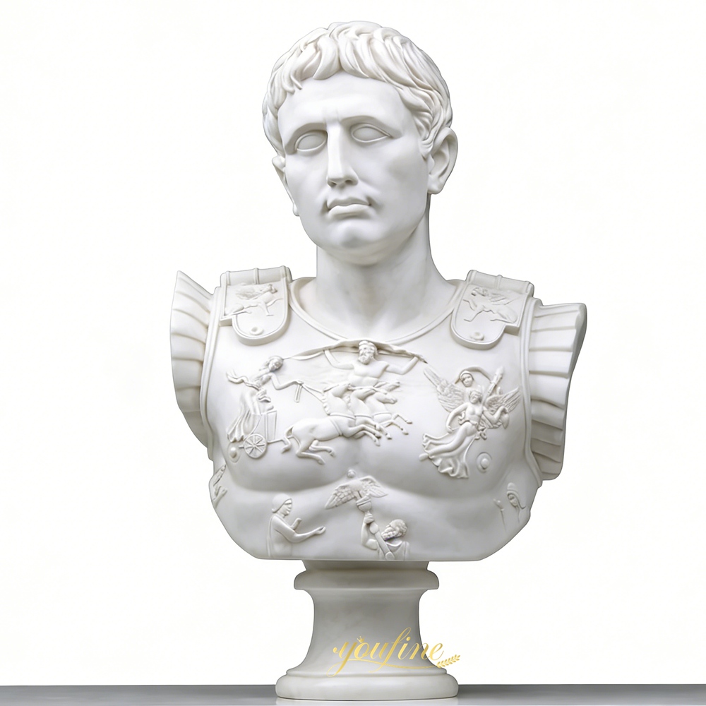 Famous Marble Bust of Augustus Sculpture