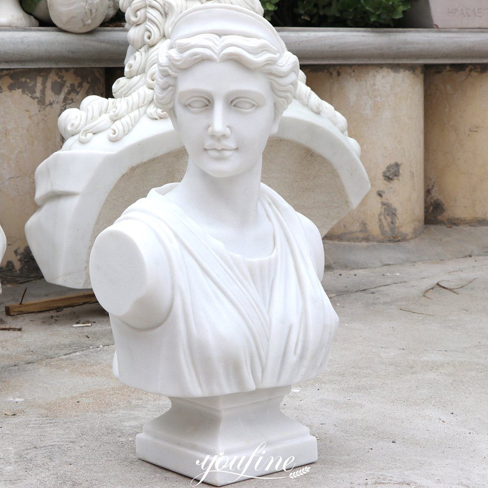 Famous Marble Bust of Diana Sculpture