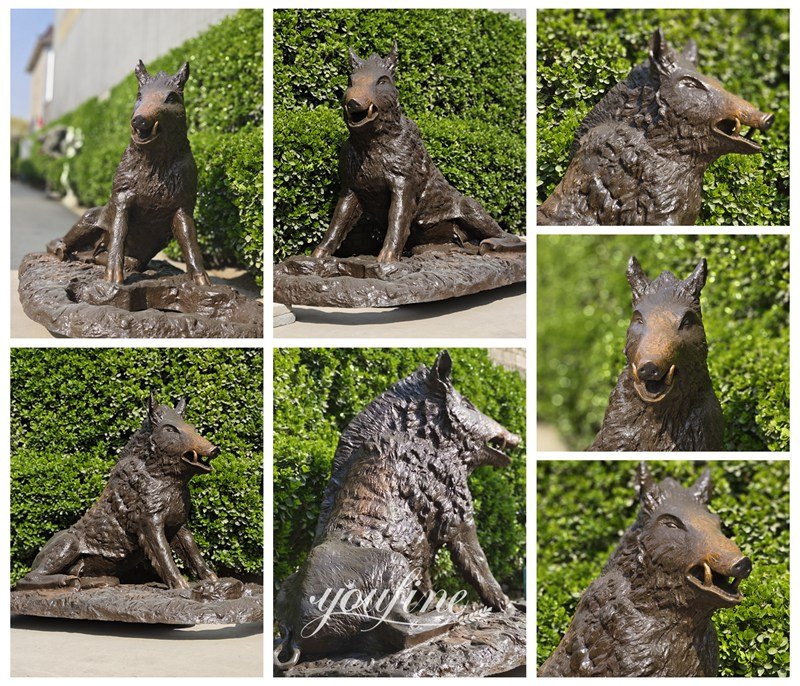 Famous Porcellino Replica Bronze Boar Statue Details