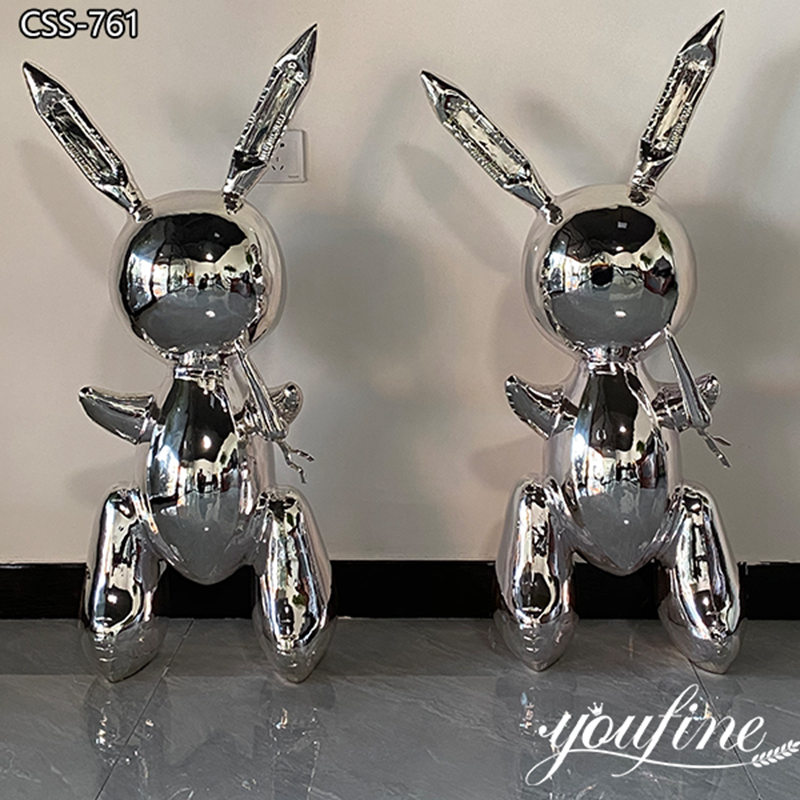 Famous Stainless Steel Rabbit Sculpture Replica Best Online CSS-761