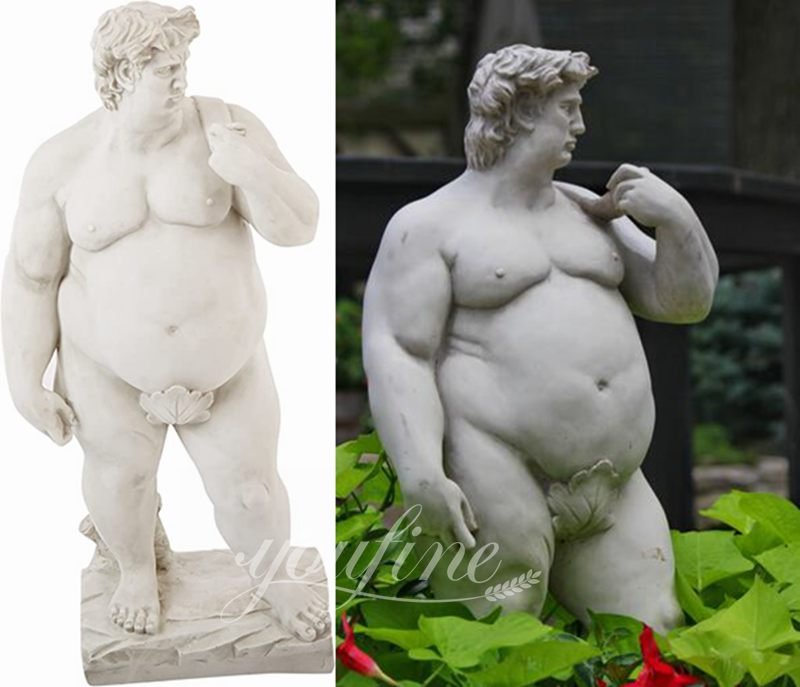 Fat David Garden Statue - YouFine Sculpture