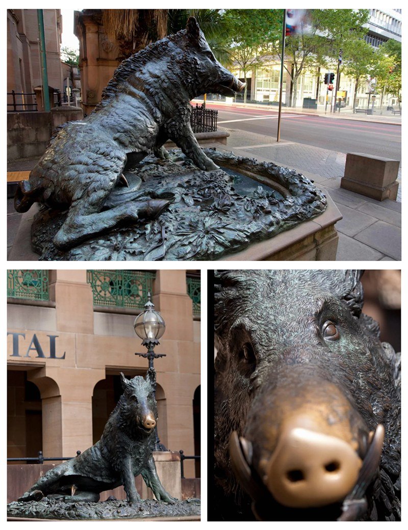 Florence Porcellino Wild Boar Fountain Details