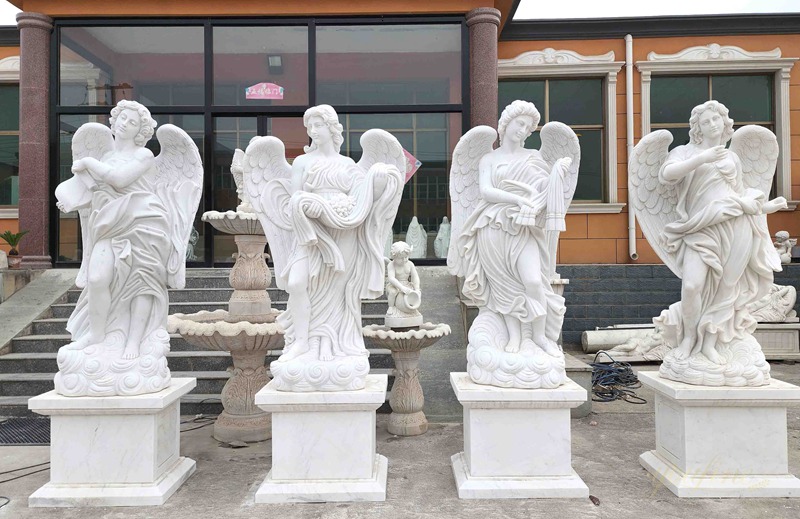 Four Seasons Angel Marble Statue (3)