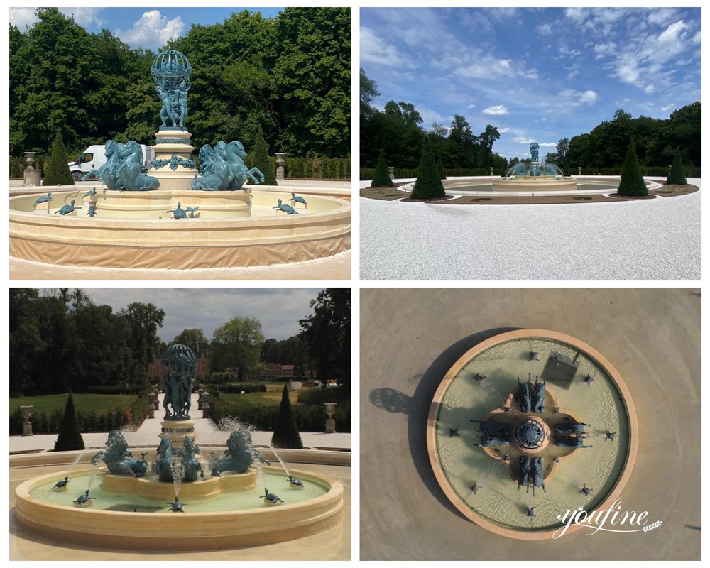 France Bronze Fontaine De l'Observatoire Pool Fountain Feedback