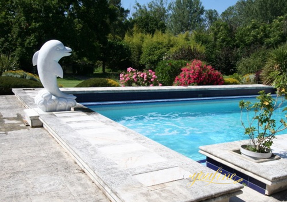 French marble dolphin sculpture feedback