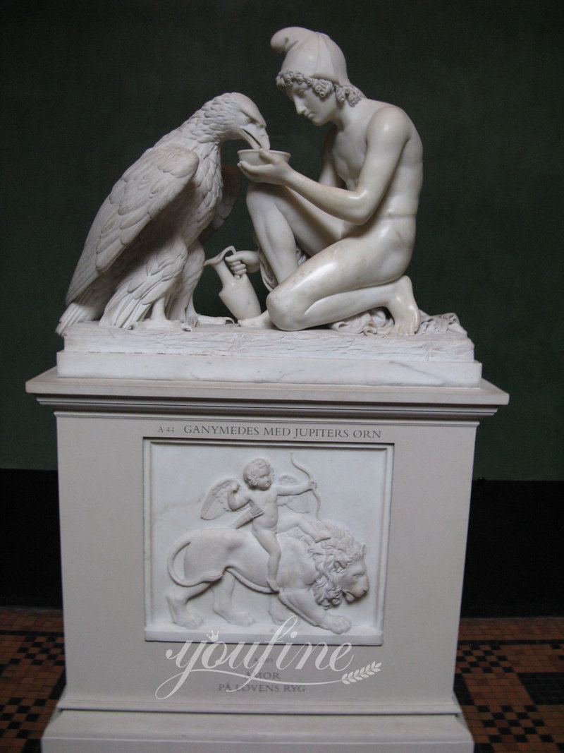 Ganymede and the Eagle Sculpture -YouFine Sculpture