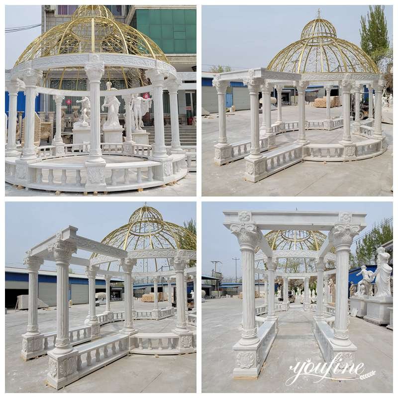 Gazebo Wedding Decor-YouFine Sculpture