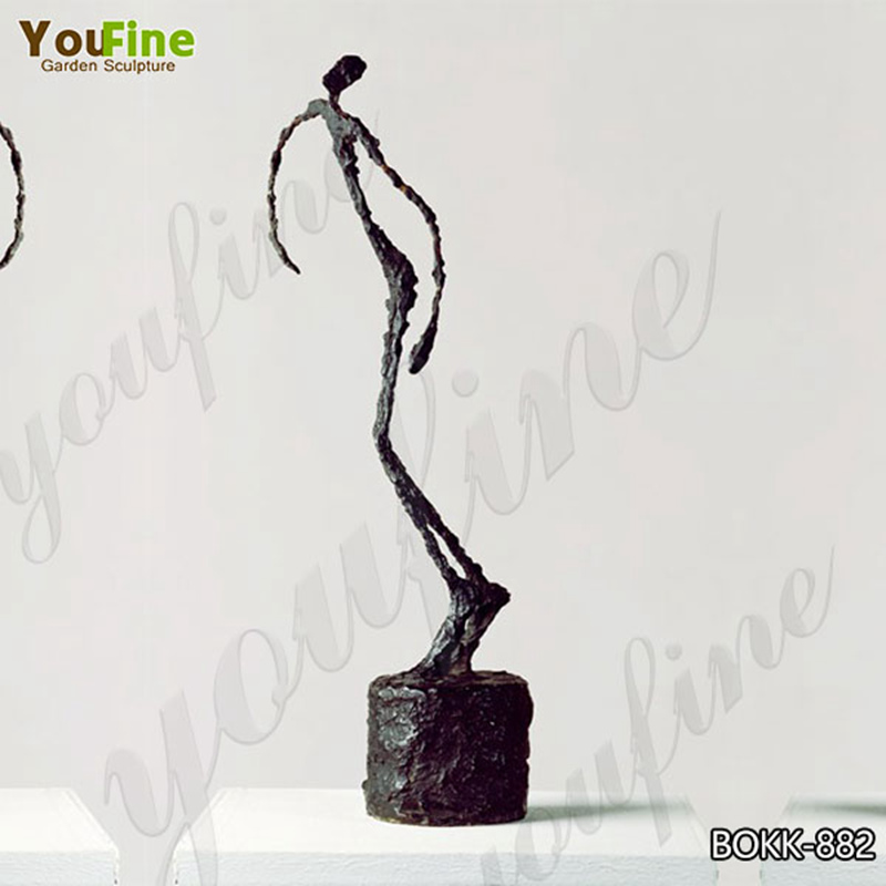 » Giacometti Style Bronze Tall Skinny Man Sculpture for Sale BOKK-882 Featured Image