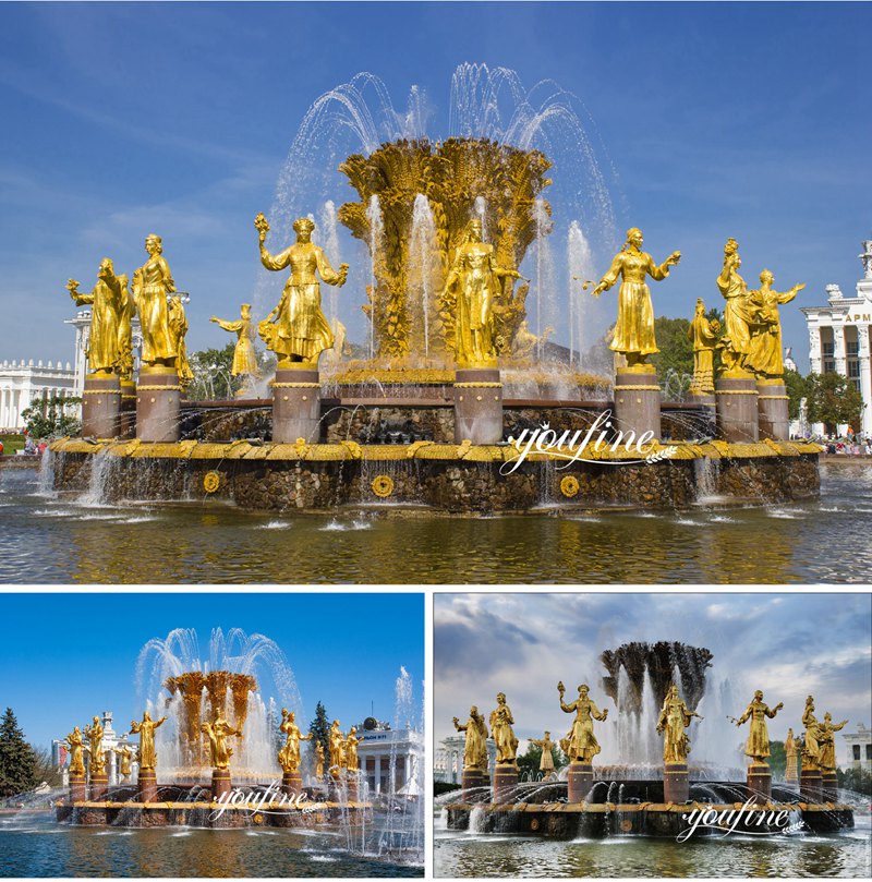 Gorgeous Bronze Water Fountain Statues