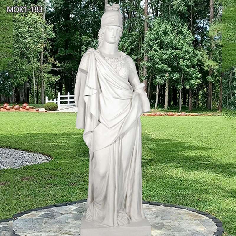 Greek Goddess Life Size Athena Stone Statue for Sale