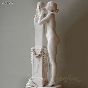 Hand Carved Marble First Secret Entrusted to Venus for Sale MOK1-207