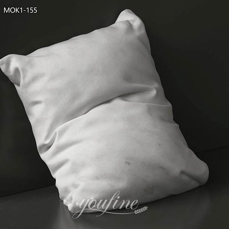  » Hand-Carved Marble Pillow Sculptures from Supplier Featured Image