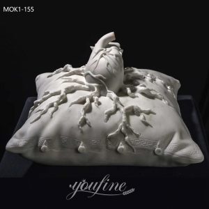  » Hand-Carved Marble Pillow Sculptures from Supplier
