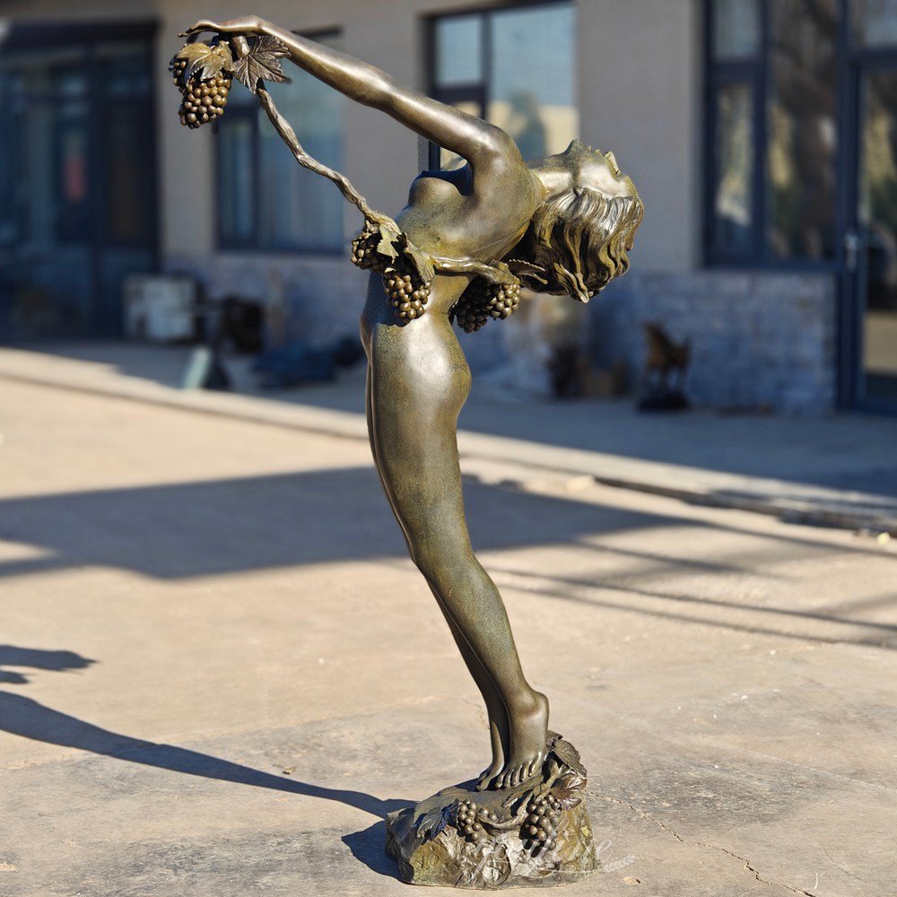 Harriet Whitney Frishmuth The Vine Sculpture Replica Side View