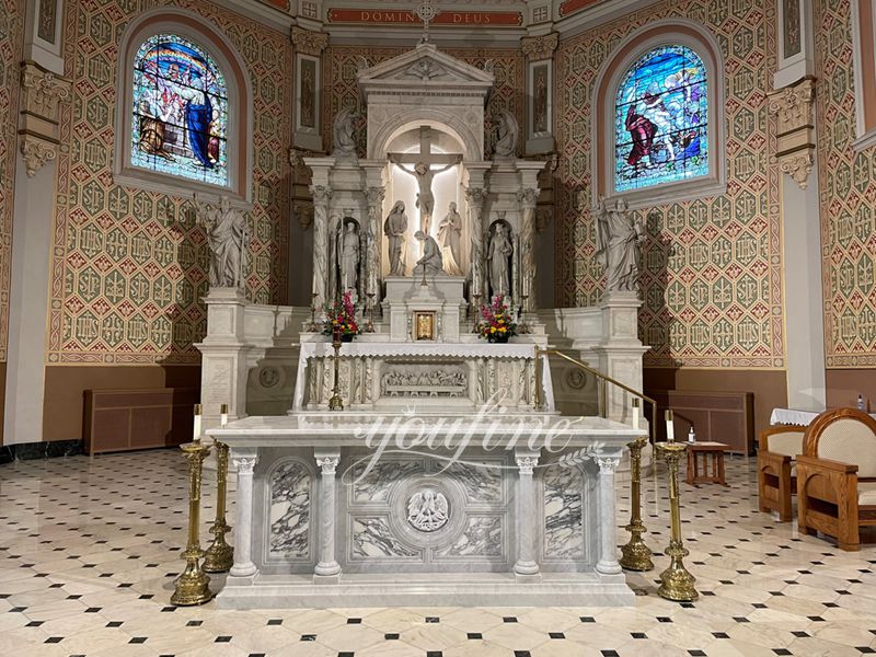 High Catholic Church Altar Table
