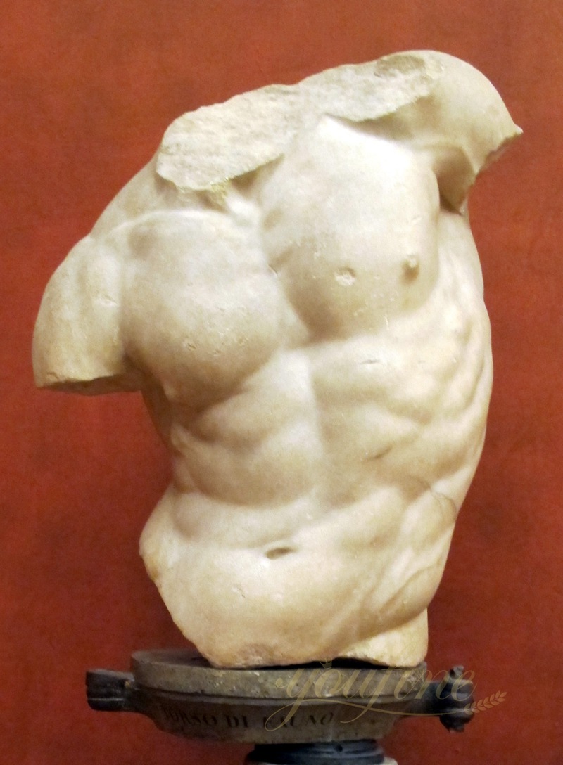 High Quality Natural Marble Torso Sculpture for Sale