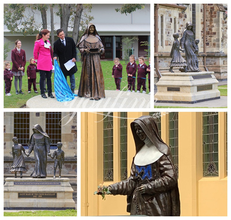 High Quality Outdoor Mary Mackillop Statue For Church (2)