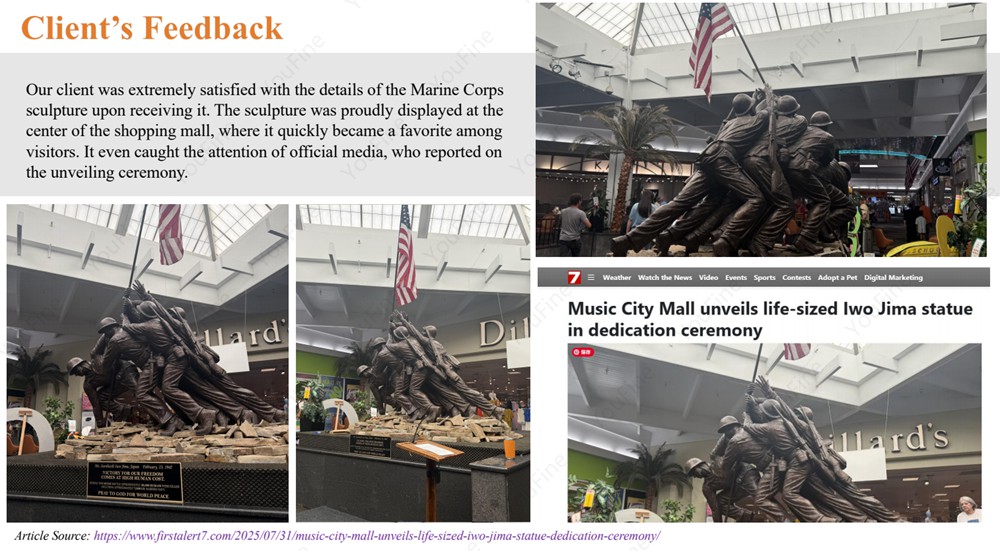 Iwo Jima Memorial Replica Feedback