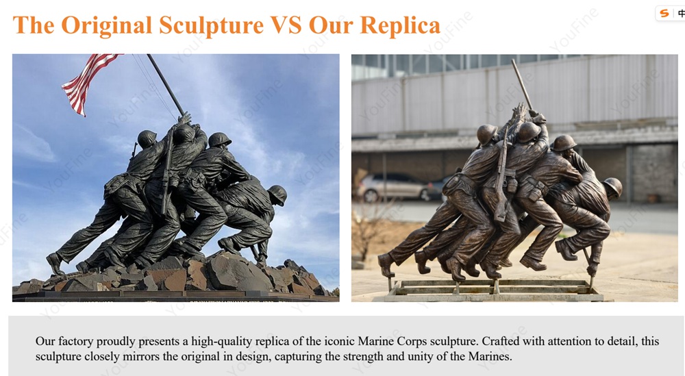 Iwo Jima Memorial Replica