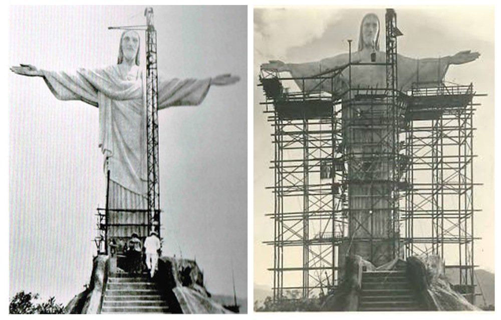 Jesus Christ the Redeemer Statue Installation