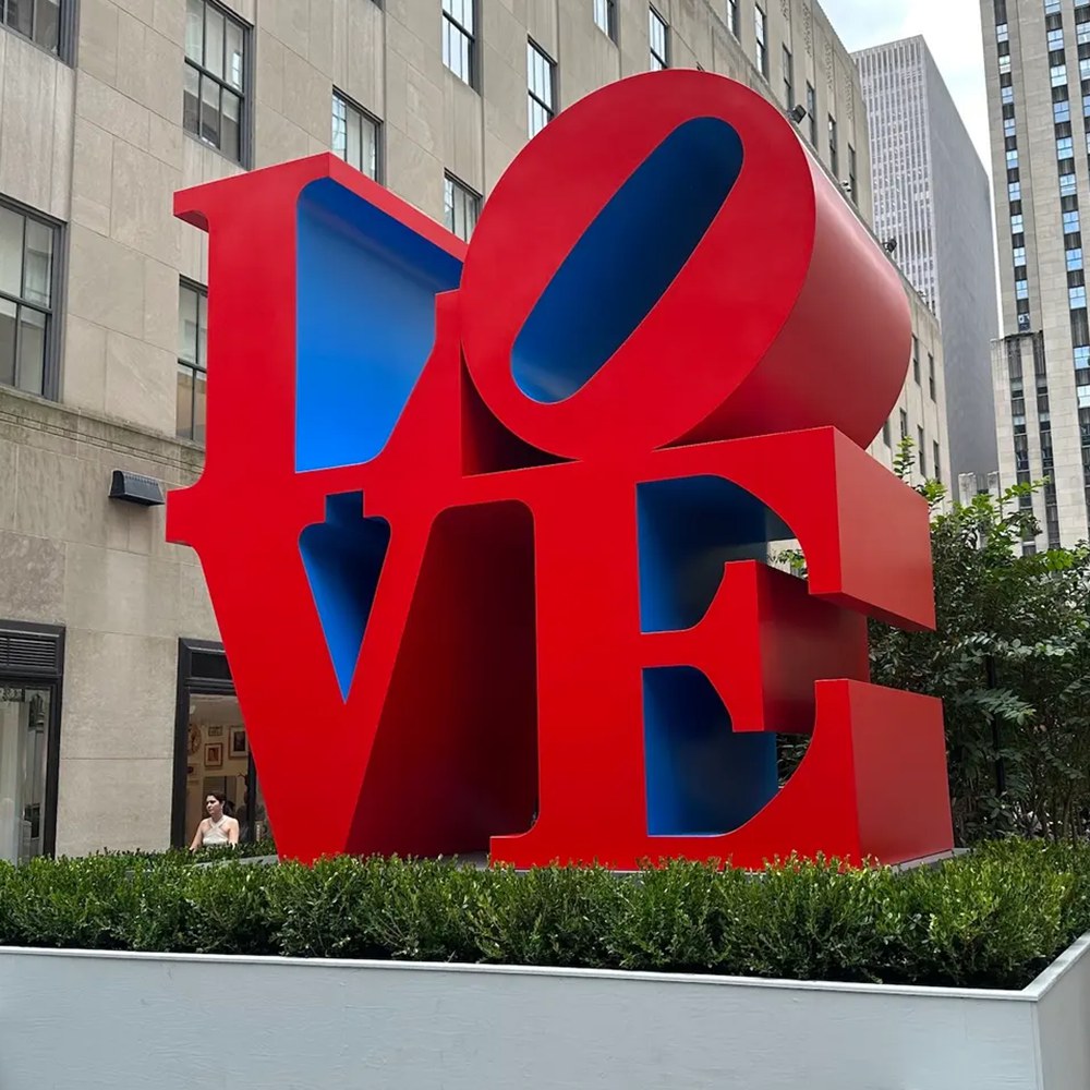 LOVE Sculpture by Robert Indiana
