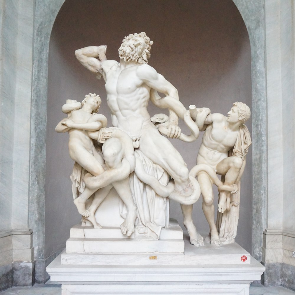 Laocoön and His Sons sculpture in the Vatican Museum