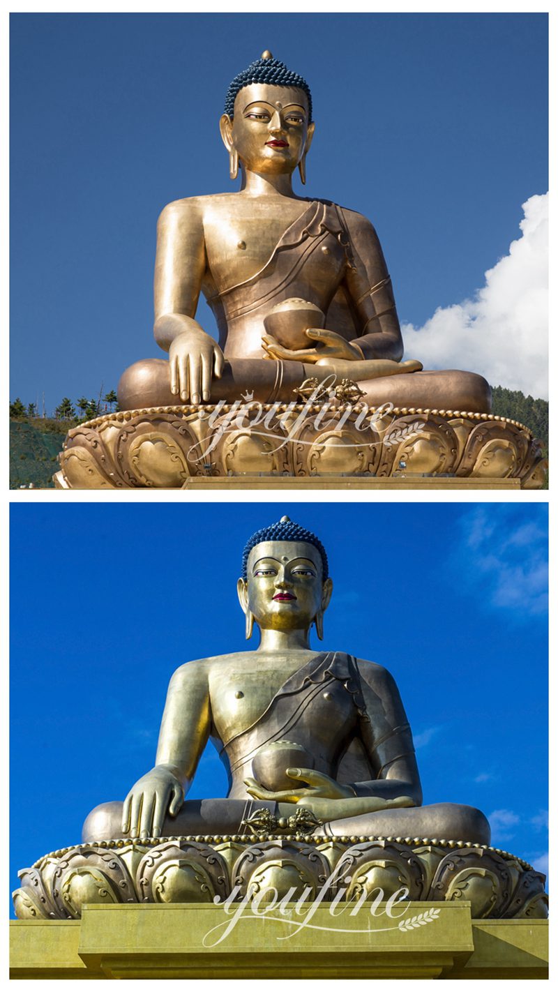 Large Bronze Buddha Statue Application